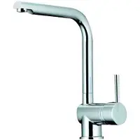 NABER Einhebelmischer DRIVE 1 in Chrom mit Festauslauf / Hochdruck