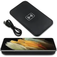 UC-Express Qi Wireless Charger für Samsung Galaxy S21 Ultra 5G Kabellos Laden Ladegerät 10W