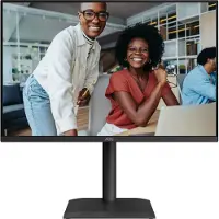 AOC E4 X24E4U, 61 cm (24"), 1920 x 1200 Pixel, Full HD, LED, 4 ms, Schwarz