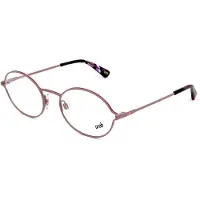 Web Brille WE5301 52/19/140 Glänzendes Pink Metall FRAU WE5301