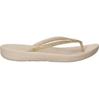FitFlop iQushion Sparkle Teenslippers - Beige - Maat 37
