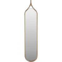 Housecraft living Thun Spiegel/ Freistehender Spiegel Oval 120x26 cm Holz