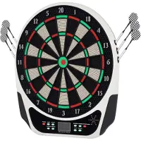 HOMCOM Elektronische Dartboard Dartscheibe Dart Board mit Dartpfeile