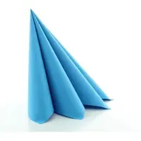 Sovie HORECA Serviette Aquablau aus Linclass Airlaid 40 x 40 cm, 5x50 Stück