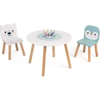 Janod Tisch Und 2 Stühle Polar
