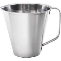 Stalgast GmbH Messkanne aus Edelstahl, 1 Liter