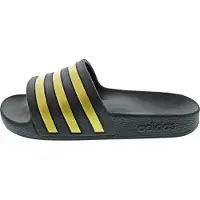 Adidas EG1758, Uni, Erwachsener, Rutschen, Schwarz, Gold, Einfarbig