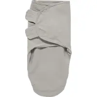 Meyco Baby Uni Pucksack, Erstausstattung Neugeborene (Pucktuch für Babys ab 0-3 Monaten, weicher Schlafkomfort, 100% Baumwolle, atmungsaktiv, Einschlafhilfe), Grau 0-3 Monate Grau