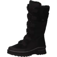Remonte Schnür-,Zug-u.Schnallenstiefel in schwarz, Gr. 39