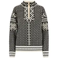 Dale of Norway Leknes Sweater Women S schwarz - Farbe coffee-offwhite-metal