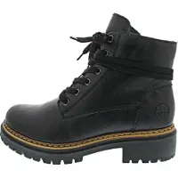 Rieker Schnürstiefelette Schwarz