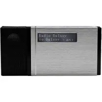 Soundmaster DAB400, Tragbar, Digital, DAB+, FM, Automatisches Tuning, 3,5 mm, Schwarz, Silber