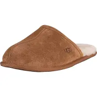 Ugg Scuff Wildleder Hausschuhe, Braun 48.5 EU