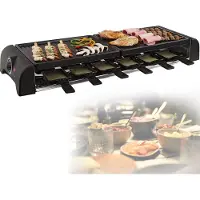 Livoo DOC185, 12 Person(en), Metall, Schwarz, Rechteckig, 325 x 230 mm, 1800 W