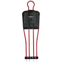 Select (180 Cm) Freistoß-Puppe - Schwarz / Rot | Größe: UNI