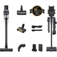 Samsung Akku-Handstaubsauger "VS20C95D2TK/WD, Jet 95 Akku+ PetPRO", schwarz, B:25cm H:93cm T:20,2cm, Akkusauger, 580 W, beutellos, 2x Akkus, Akku-Handstaubsauger