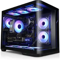 Kiebel.de Gaming PC Panorama Curve V Ryzen 7 AMD Ryzen 7 5700X, 32GB DDR4, AMD Radeon RX 9060 8 GB, 1TB SSD, WLAN, Windows 11, Gaming PC