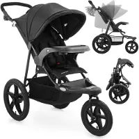 Moby-System Leichter Jogging-Kinderwagen, kompakt faltbar, für Kinder bis 3 Jahre