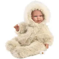 Llorens Alicia Babypuppe mit braunen Haaren