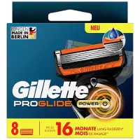 Gillette Proglide Power 8 Original Ersatzklingen Rasierklingen mit Gleitstreifen