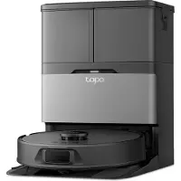 TP-LINK Tapo RV50 Pro Omni, Kombi, Schwarz, Rund, 0,28 l, Ladend, Mop washing, 3 l
