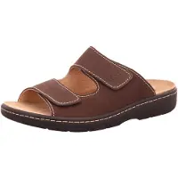 Longo Pantolette - Mocca Leder : 41 : Normal Größe: 41 Weite: Normal
