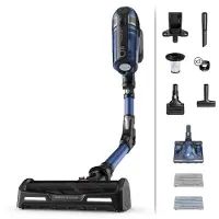 Rowenta RH98C0, 2-in-1-Stabstaubsauger, Beutellos, Blau, Grau, 0,9 l, Rechteckig, Trocken&Nass