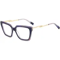 Missoni Damen MIS 0167 S6F Rahmen von BRILLEN Acetat Blau Quadratisch