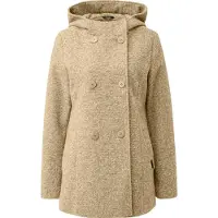 s.Oliver Jacke im Kurzmantel-Stil mit fester Kapuze und Knopfverschluss