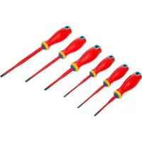 Bgs VDE-Schraubendreher-Satz | extra dnne Spitze | 6-tlg.
