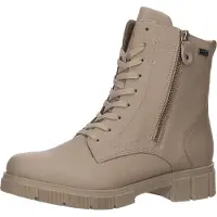 Remonte Schnürstiefel Kaltfutter in beige, Gr. 38