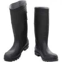 vidaXL Gummistiefel Schwarz Größe 45 PVC