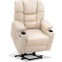 MCombo Elektrische Aufstehhilfe Relaxsessel 3 Motoren getrennt verstellbar 7550CW