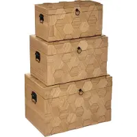 Atmosphera Créateur d'intérieur® Set aus 3 koffern "arty" l47 53 60cm - Atmosphera créateur d'intérieur
