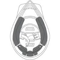 AGV Ax-8 Evo Wangenpolster