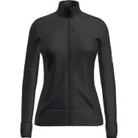 Icebreaker - Women's Merino 260 Quantum IV L/S Zip - Merinojacke Gr L schwarz