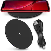 NAUCI QI Kabelloses Ladegerät für Apple iPhone SE 2022 2020 Wireless 15W Ladestation