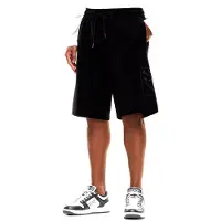 EA7 für Herren. 7M001491_AF17787 Shorts Logo Serie M schwarz (M), Sportlich, Baumwolle, Laufen, Sportbekleidung, Klassisch, Multisport