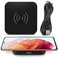 UC-Express QI Ladestation Kabellos Laden für Samsung Galaxy S25 S24 S23 Plus Ultra Edge FE