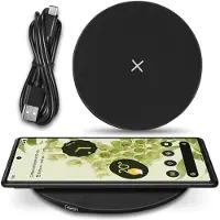 UC-Express QI Wireless Ladegerät für Google Pixel 10 9a 9 8a 8 Pro XL Fold 15W Ladestation