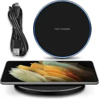 NEXMEX QI Ladegerät für Samsung Galaxy Z Flip / Fold 7 6 5 4 Wireless 15W Ladestation