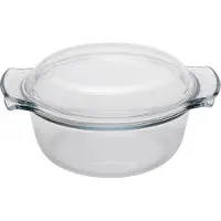 Pyrex 5010762001035, Rund, Gehärtetes Glas, Transparent, 1,5 l, 245 mm, 200 mm