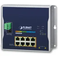Planet Industrial 8-Port 10/100/1000T 802.3at PoE + 2-Port