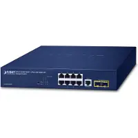 Planet 10/100/1000T + 2-Port, Managed, L2/L4, Gigabit Ethernet (10/100/1000), Vollduplex, Rack-Einbau, 1U