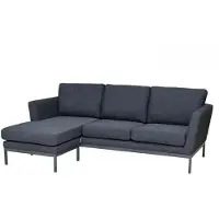 CLEMENTO Lille Loungeset Aluminium/Sunbrella Sooty