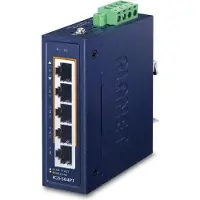 Planet 10/100/1000T 802.3at PoE +, Unmanaged, Gigabit Ethernet (10/100/1000), Power over Ethernet (PoE), Wandmontage