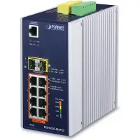 Planet IGS-6325-8UP2S, Managed, L3, Gigabit Ethernet (10/100/1000), Vollduplex, Power over Ethernet (PoE), Wandmontage