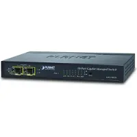 Planet GSD-1002M, Managed, L2/L4, Gigabit Ethernet (10/100/1000), Vollduplex, Power over Ethernet (PoE)