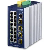 Planet IGS-6325-16T4S, Managed, L3, Gigabit Ethernet (10/100/1000), Vollduplex, Wandmontage