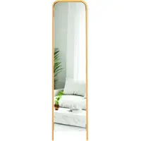 Umbra Standspiegel Bellwood, Ganzkörperspiegel, Holz, Natur, 156 cm, 1023037-390